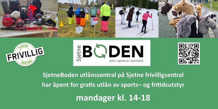Bilde/illustrasjon for SjetneBoden åpen for utlån SjetneBoden åpen for utlån